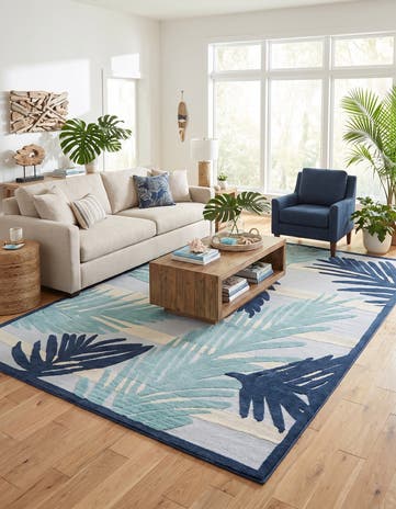 9' x 12' Easy-Clean Aruba Indoor / Outdoor Rug