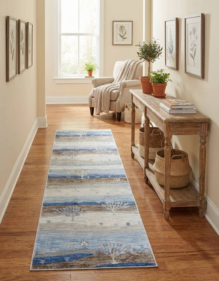 Detail image of 2' 7 x 10' Gabbeh Runner Rug