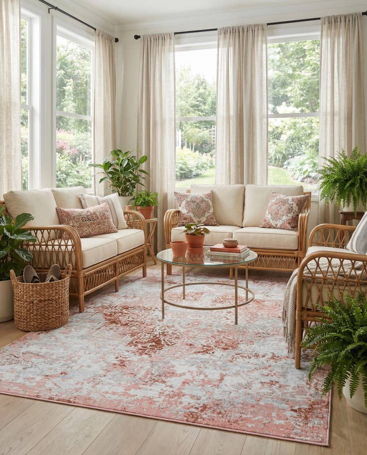 Detail image of 7' 10 x 10' Kamala Washable Rug