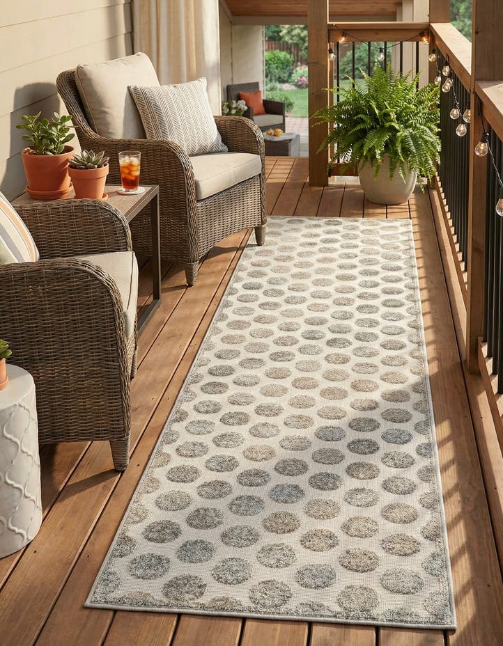 2' 7 x 10' Easy-Clean Sabrina Soto Indoor / O...
