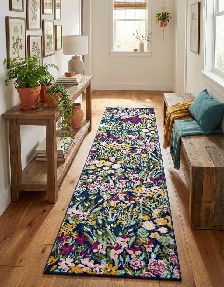 Detail image of  2' 7 x 10' Bloom Runner Rug