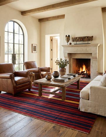 9' 5 x 9' 7 Armanibaff Kilim Wool Square Rug