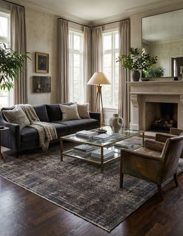 9' 7 x 12' 4 Hand Knotted Ultra Vintage Persian Wool Rug