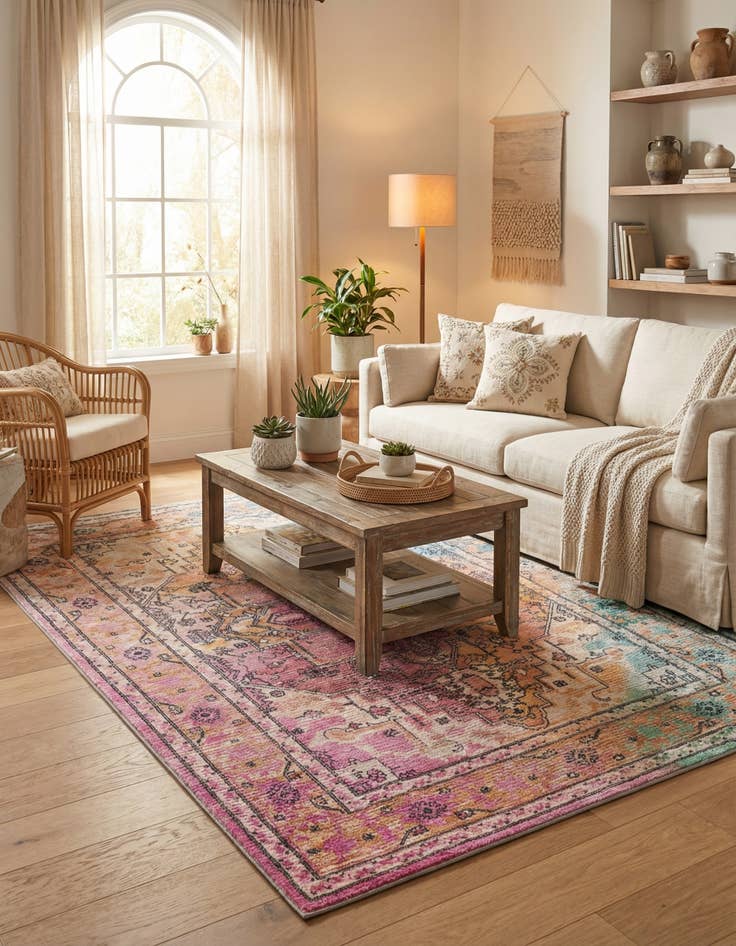 Detail image of 4' 4 x 6' Medina Rug