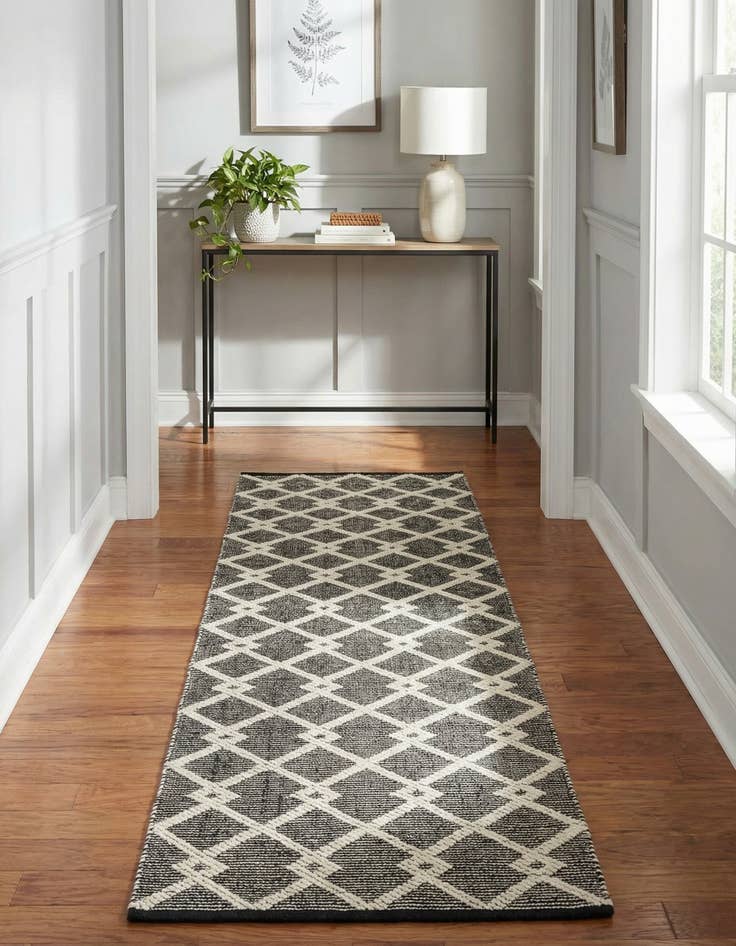 Detail image of  2' 7 x 10'  Hand Knotted Jill Zarin Dorset Runner Rug