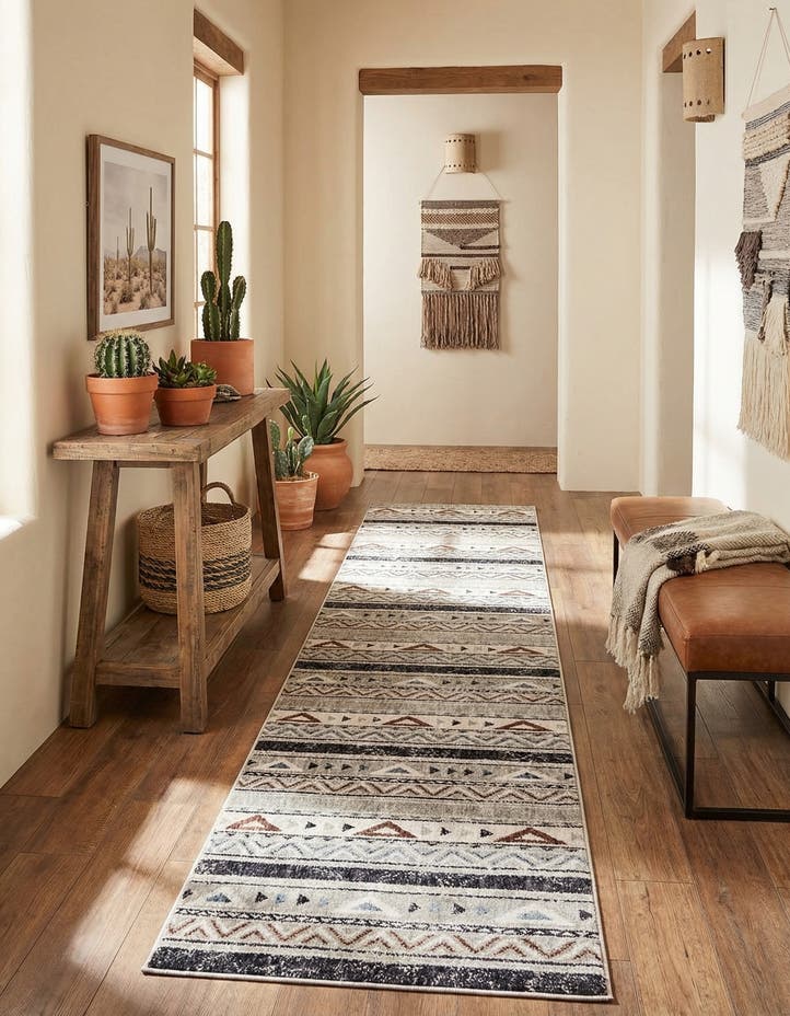 2' 7 x 12' Eco Southwestern Runner...