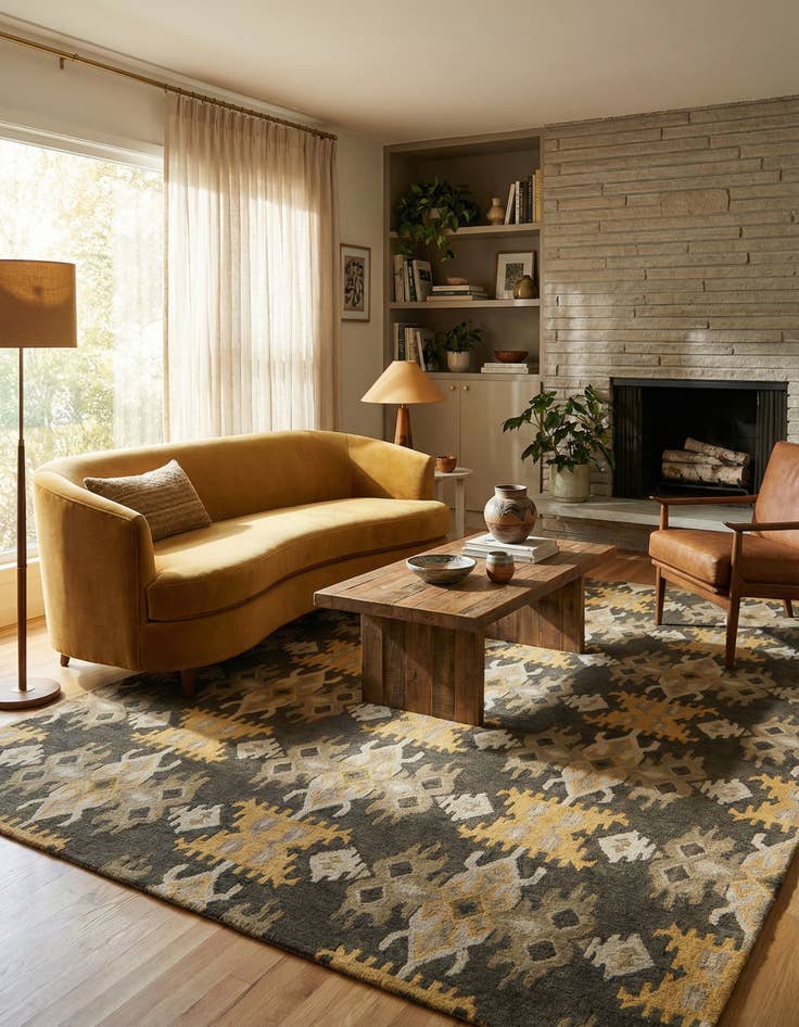 Detail image of 8' x 9' 10 Luna Rug