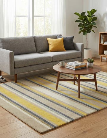 4' x 5' 6 Luna Wool Rug