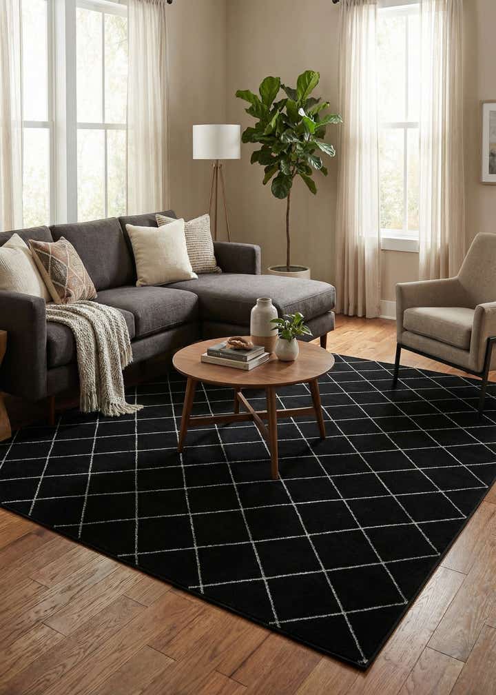 10' x 10' Vogue Geo Square Rug