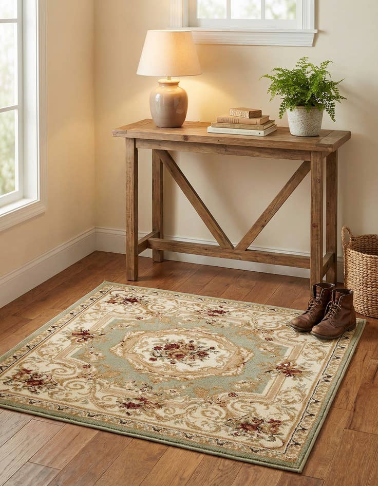 Detail image of  3' x 3' Chateau Square Rug