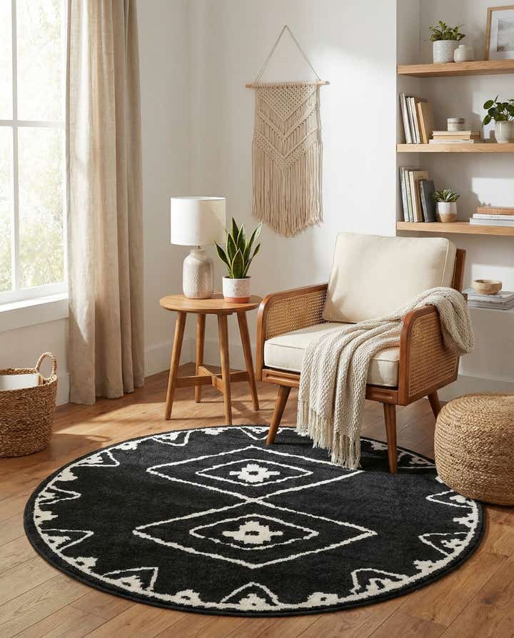 4' x 4' Oslo Round Rug