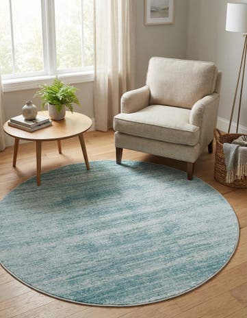 Jill Zarin 5' 3 x 5' 3 Uptown Madison Avenue Round Rug
