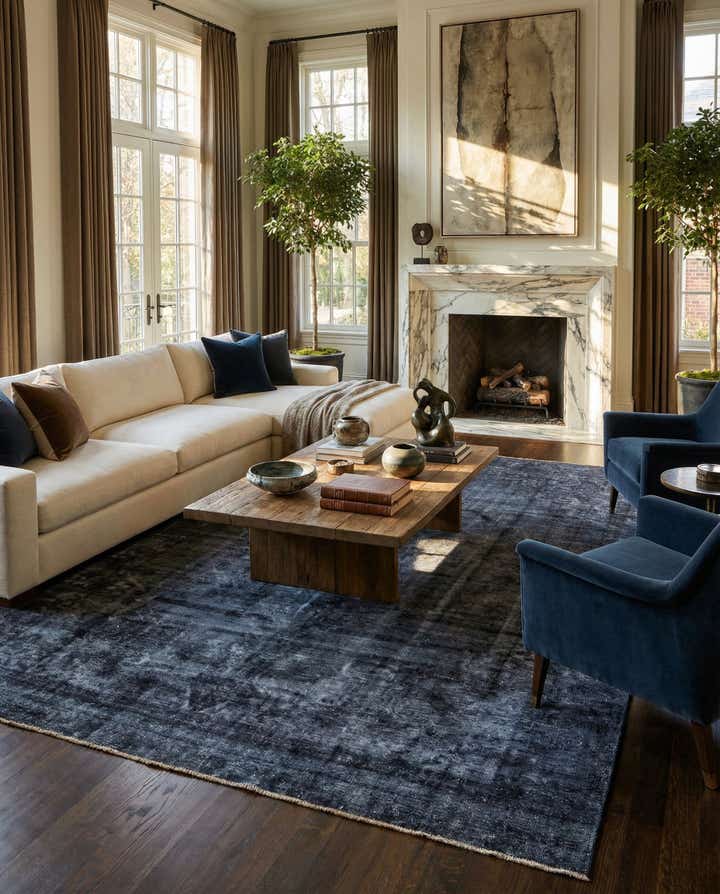 8' 10 x 12' 6 Hand Knotted Ultra Vintage Persian Wool Rug