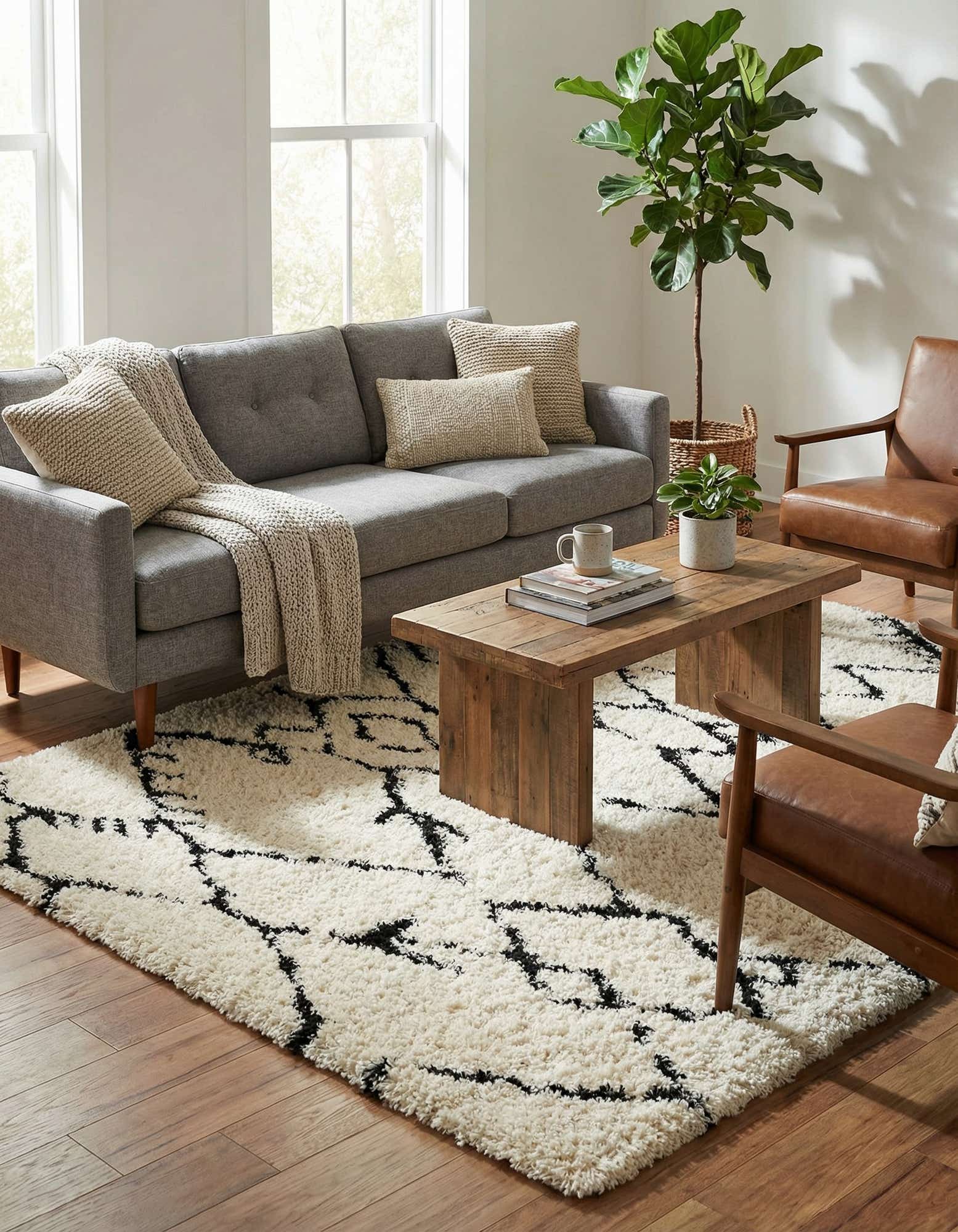8' x 10' Infinity Shag Rug