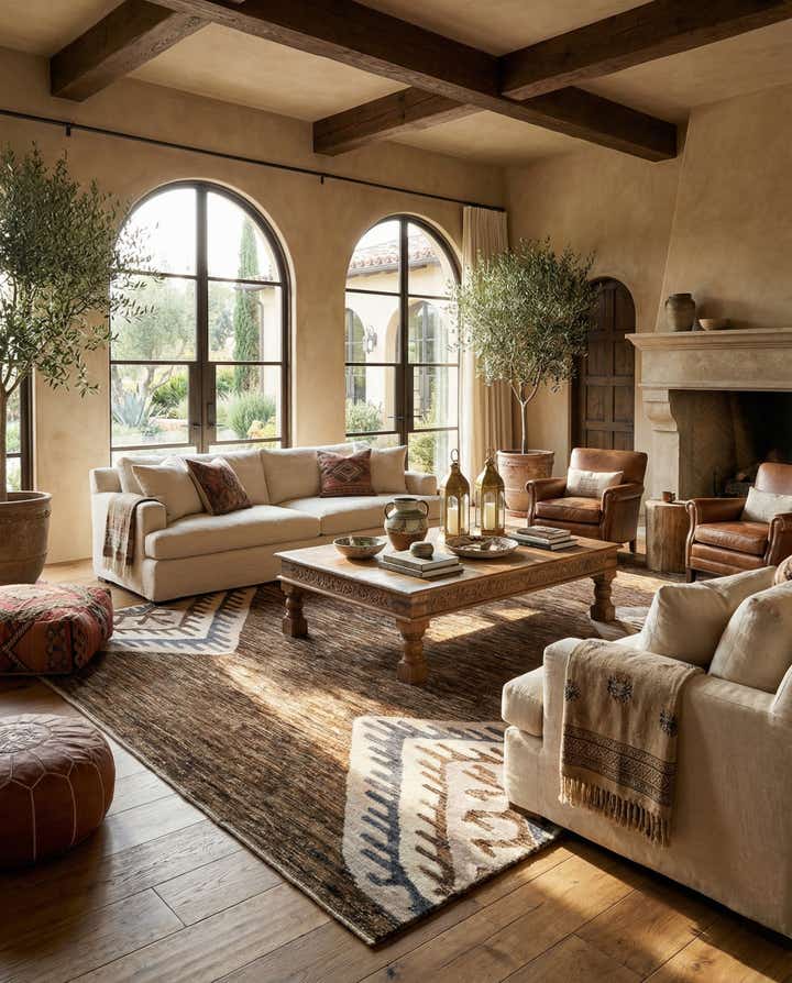 12' x 15' 4 Hand Knotted Moroccan Wool Rug