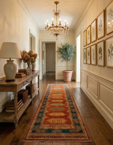 2' 10 x 12' 8 Luribaft Wool Runner Rug