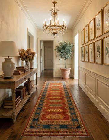 2' 10 x 12' 8 Luribaft Wool Runner Rug