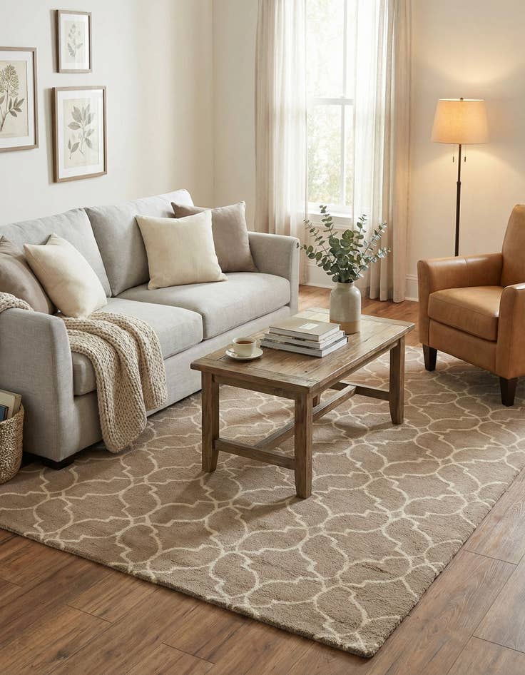 Detail image of 5' x 8' Luna Rug