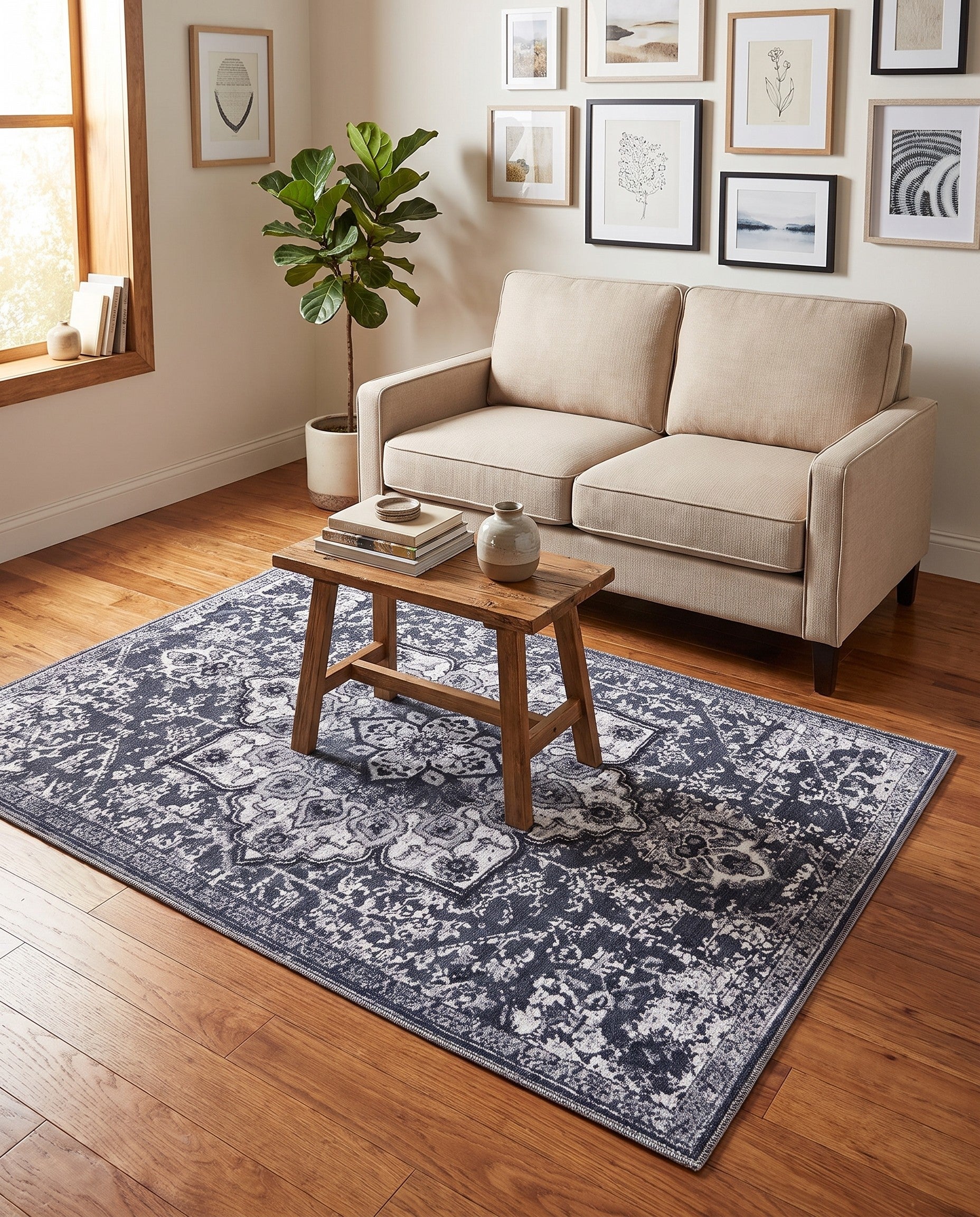 4' x 6' Washable Renaissance Rug
