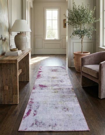 2' 8 x 9' 6 Hand Knotted Ultra Vintage Persian Wool Runner Rug