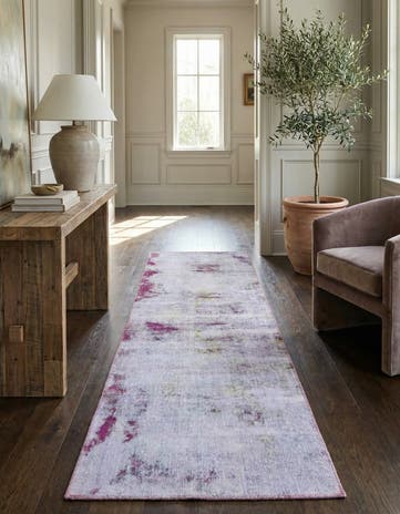 2' 8 x 9' 6 Hand Knotted Ultra Vintage Persian Wool Runner Rug