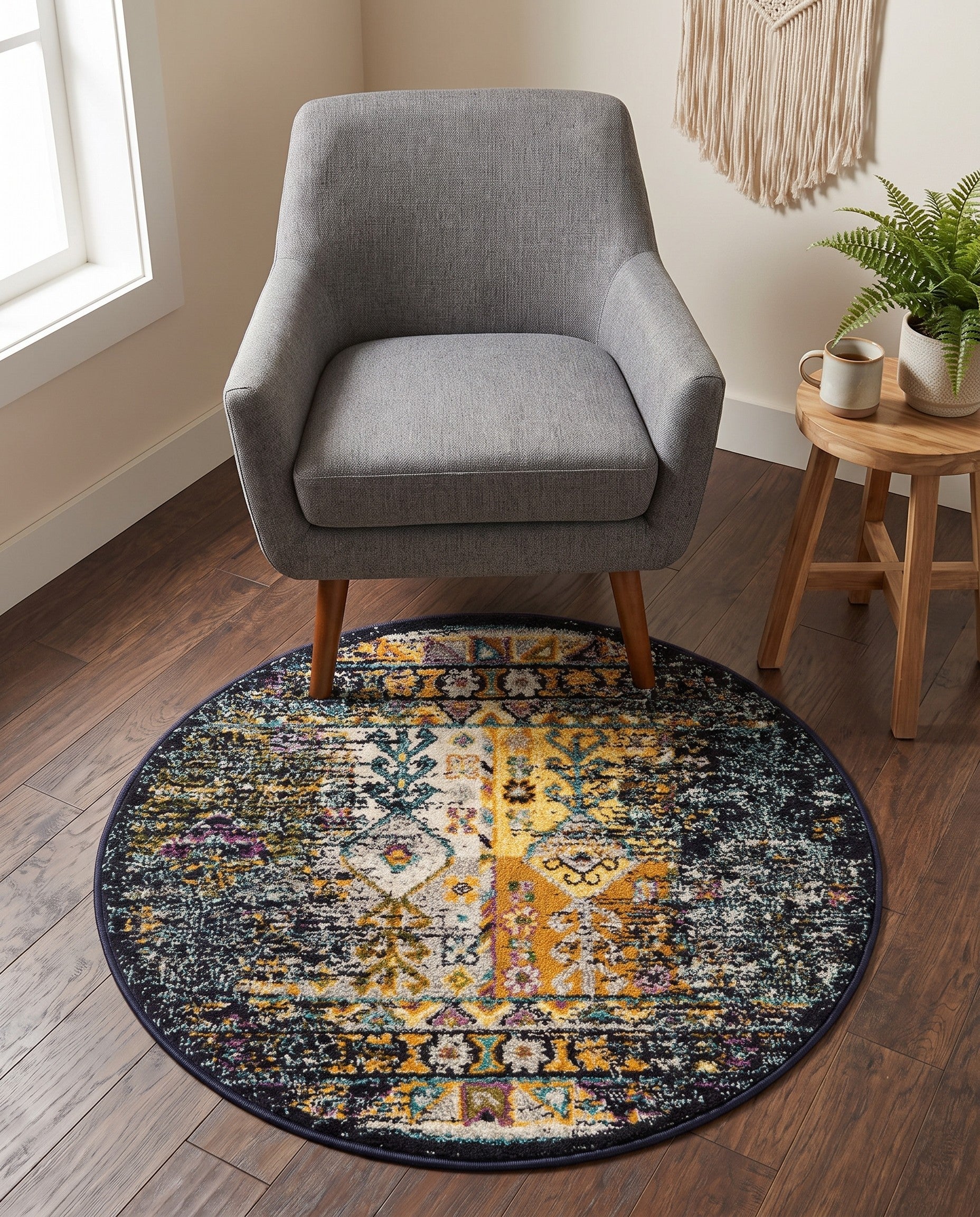 3' x 3' Madeline Round Rug
