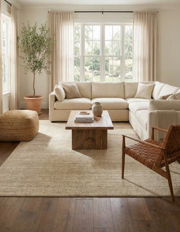 Bone Beige Angelica Rug