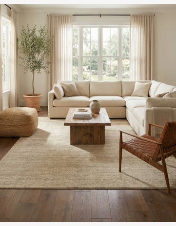 Bone Beige Angelica Rug