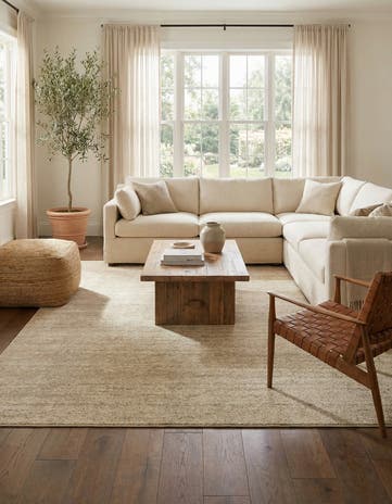 Bone Beige Angelica Rug