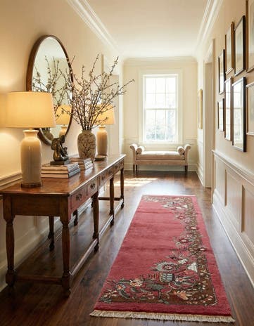 2' 10 x 10' 5 Hand Knotted Tibet Wool Runner Rug