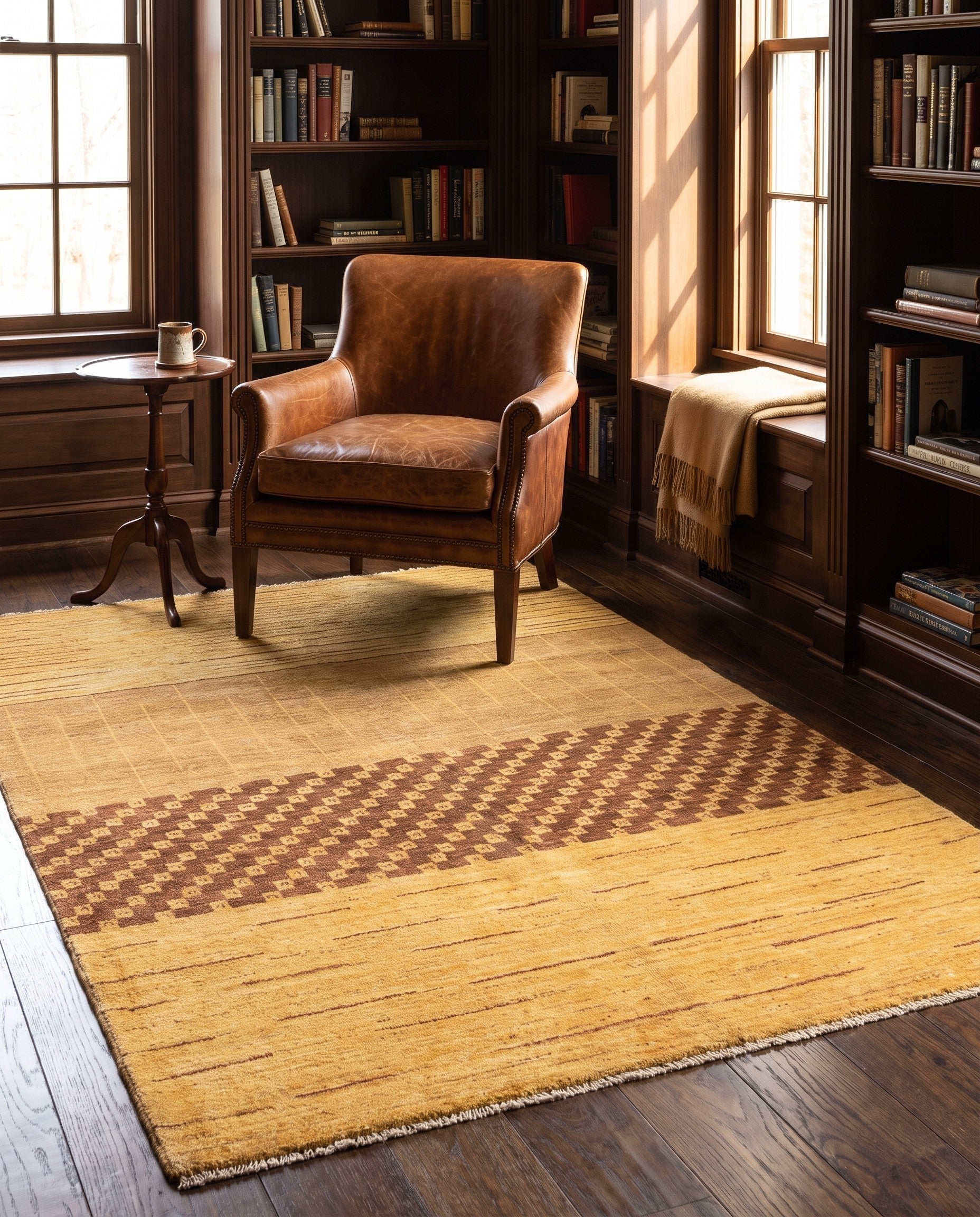 4' 7 x 6' 7 Juma Wool Rug