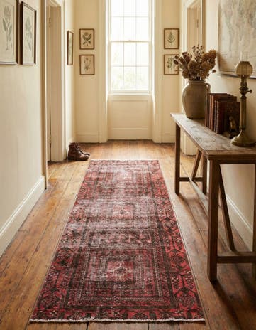 3' x 6' 4 Hand Knotted Ultra Vintage Persian Wool Runner Rug