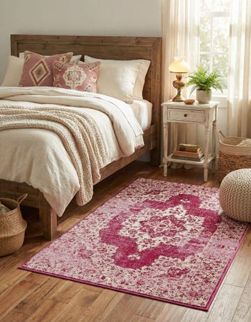 Pink Amulet Rug