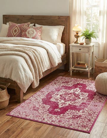 Pink Amulet Rug