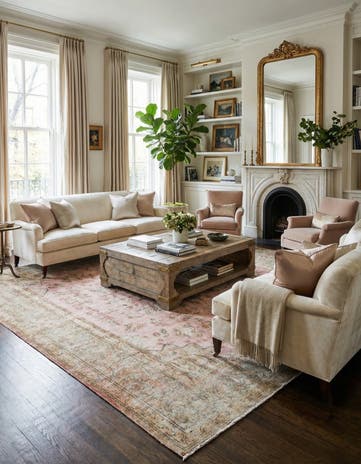 9' 9 x 13' Vintage Royal Wool Rug