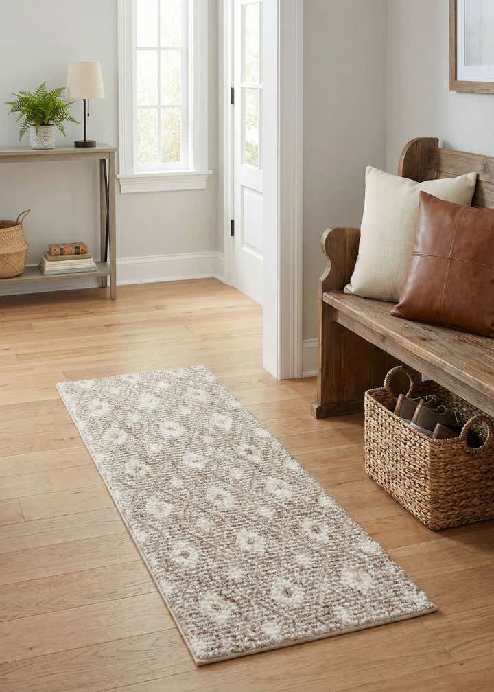 2' x 6' Sepia Runner Rug