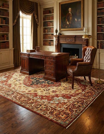 6' 2 x 8' 6 Ziegler Wool Rug