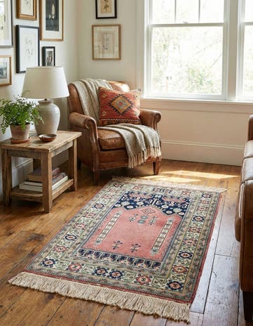 2' 10 x 4' 6 Hand Knotted Anatolian Wool Rug