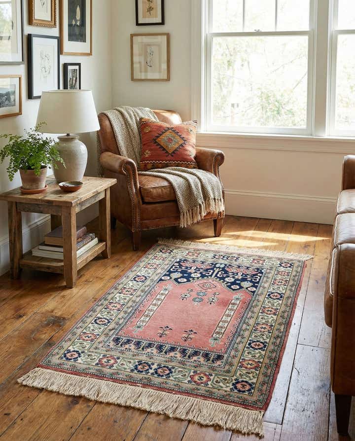 2' 10 x 4' 6 Hand Knotted Anatolian Wool Rug