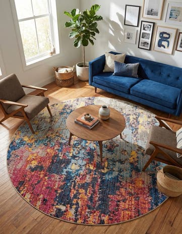 Downtown Chelsea Round Rug
