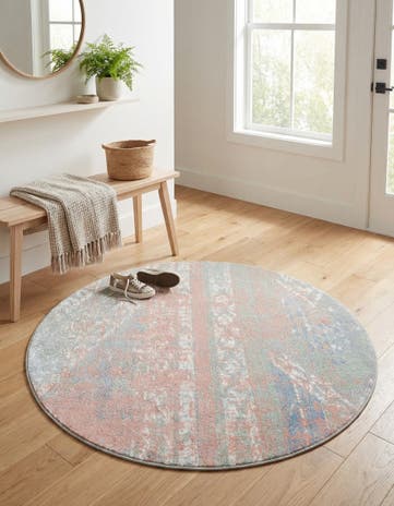 Kamala Washable Round Rug