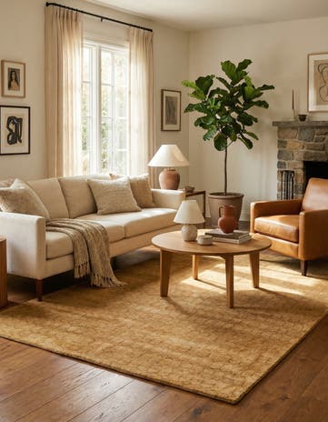 5' 7 x 8' Hand Knotted Kashkuli Gabbeh Oriental Wool Rug