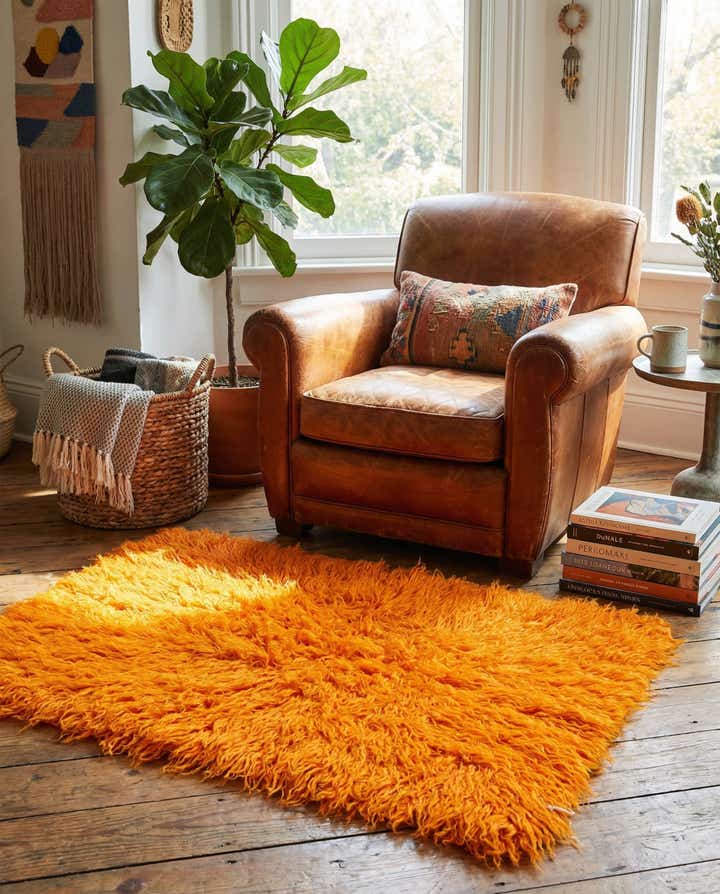 2' 3 x 2' 10 Hand Knotted Moroccan Wool Rug