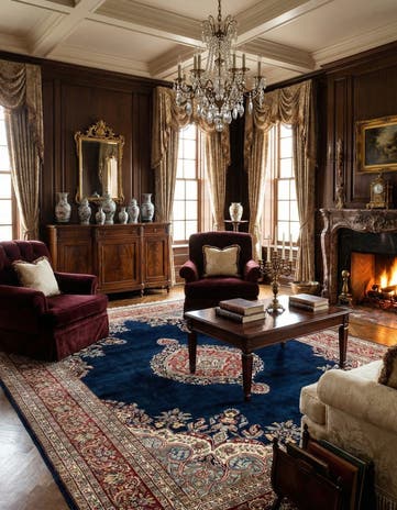 8' 6 x 11' Hand Knotted Kerman Wool Rug