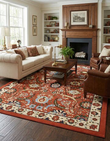 Terracotta Neda Rug