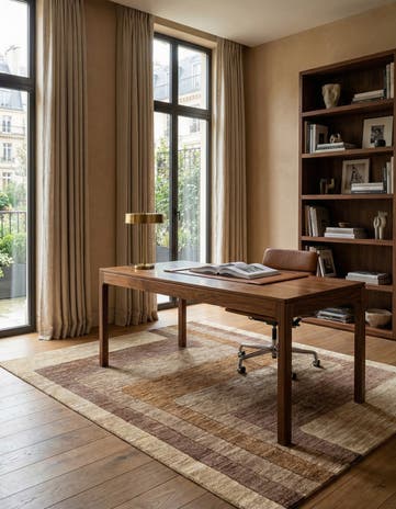 4' 11 x 6' 5 Juma Wool Rug