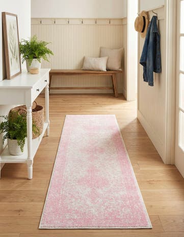 Pink Dover Runner Rug