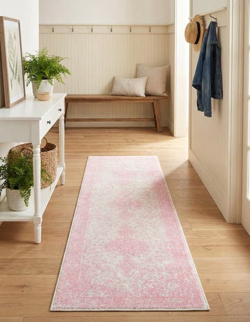 Pink Dover Runner Rug