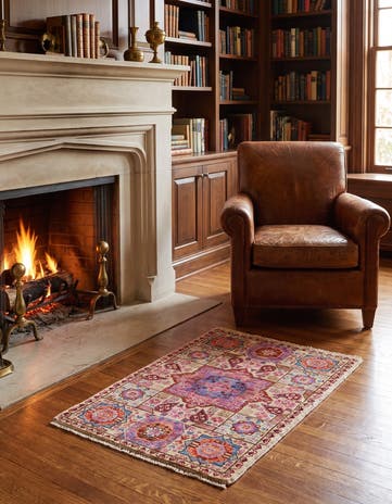 2' x 3' Hand Knotted Mamluk Ziegler Rug