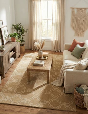5' x 8' Luna Wool Rug